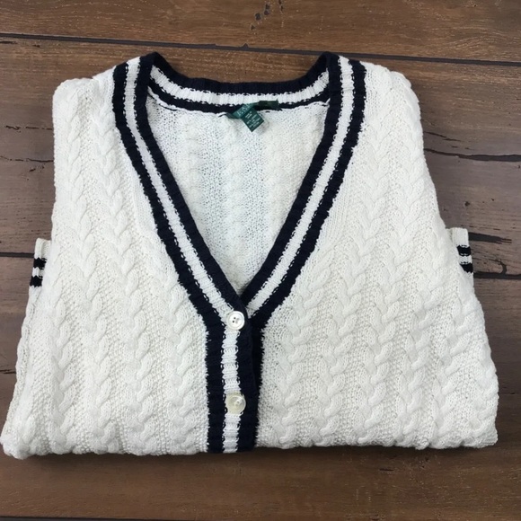 ralph lauren vintage cable sweater - Picture 3 of 6